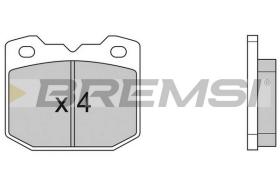 Bremsi BP2318 - PASTIGLIE FRENO | BRAKE PADS