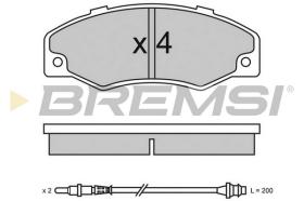 Bremsi BP2320 - PASTTILLA DE  FRENO | BRAKE PADS