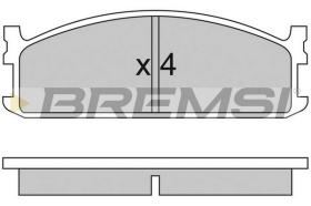 Bremsi BP2321 - PASTTILLA DE  FRENO | BRAKE PADS