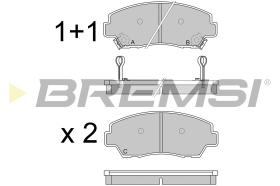 Bremsi BP2326 - PASTTILLA DE  FRENO | BRAKE PADS
