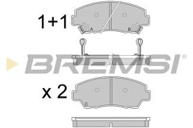 Bremsi BP2326 - PASTIGLIE FRENO | BRAKE PADS
