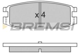 Bremsi BP2331 - PASTIGLIE FRENO | BRAKE PADS
