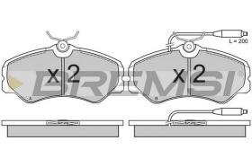 Bremsi BP2337 - PASTILLA DE FRENO | BRAKE PADS