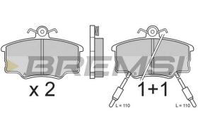 Bremsi BP2339 - PASTTILLA DE  FRENO | BRAKE PADS