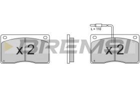 Bremsi BP2340 - PASTILLA DE FRENO | BRAKE PADS