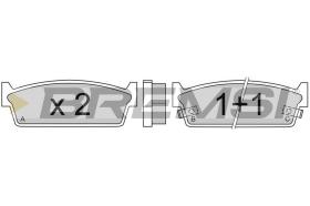 Bremsi BP2347 - PASTTILLA DE  FRENO | BRAKE PADS
