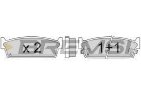 Bremsi BP2347 - PASTIGLIE FRENO | BRAKE PADS