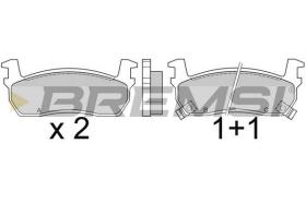 Bremsi BP2348 - PASTTILLA DE  FRENO | BRAKE PADS