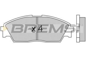 Bremsi BP2350 - PASTIGLIE FRENO | BRAKE PADS