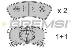Bremsi BP2352 - PASTILLA DE FRENO | BRAKE PADS
