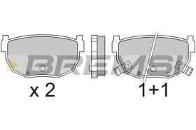 Bremsi BP2357 - PASTILLA DE FRENO | BRAKE PADS