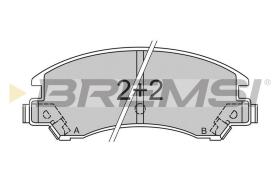 Bremsi BP2358 - PASTTILLA DE  FRENO | BRAKE PADS