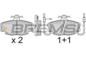 Bremsi BP2360 - BRAKE PADS