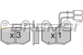Bremsi BP2364 - BRAKE PADS