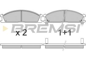 Bremsi BP2370 - PASTTILLA DE  FRENO | BRAKE PADS