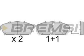 Bremsi BP2371 - PASTILLA DE FRENO | BRAKE PADS