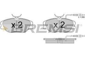 Bremsi BP2373 - PASTTILLA DE  FRENO | BRAKE PADS