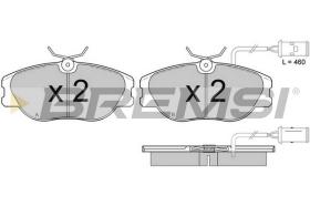 Bremsi BP2374 - PASTTILLA DE  FRENO | BRAKE PADS