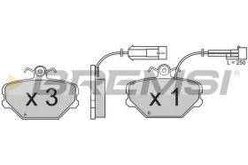 Bremsi BP2375 - PASTTILLA DE  FRENO | BRAKE PADS