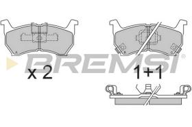 Bremsi BP2377 - PASTTILLA DE  FRENO | BRAKE PADS