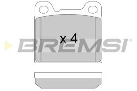 Bremsi BP2383 - PASTILLA DE FRENO | BRAKE PADS