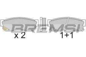 Bremsi BP2388 - PASTTILLA DE  FRENO | BRAKE PADS