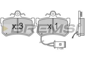 Bremsi BP2395 - PASTTILLA DE  FRENO | BRAKE PADS