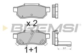 Bremsi BP2396 - BRAKE PADS