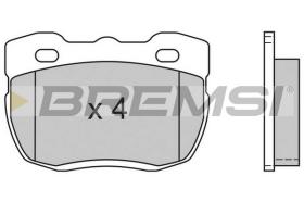 Bremsi BP2402 - PASTIGLIE FRENO | BRAKE PADS