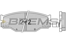 Bremsi BP2403 - PASTTILLA DE  FRENO | BRAKE PADS