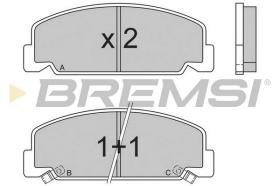 Bremsi BP2406 - BRAKE PADS