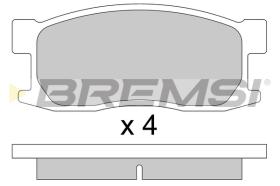 Bremsi BP2407 - BRAKE PADS