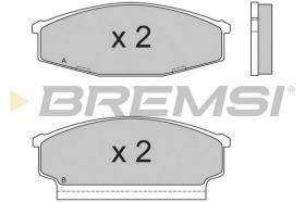 Bremsi BP2408 - PASTTILLA DE  FRENO | BRAKE PADS
