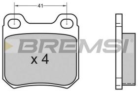 Bremsi BP2412 - BRAKE PADS