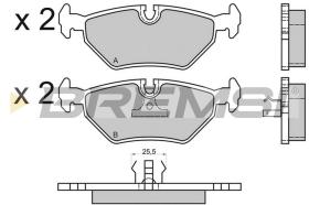 Bremsi BP2415 - PASTTILLA DE  FRENO | BRAKE PADS