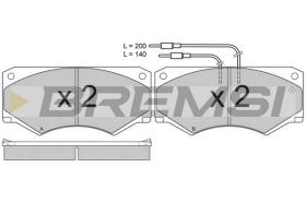 Bremsi BP2416 - PASTILLA DE FRENO | BRAKE PADS