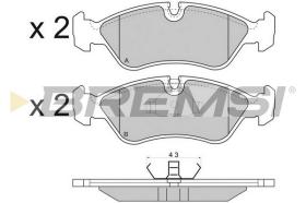 Bremsi BP2417 - PASTILLA DE FRENO | BRAKE PADS
