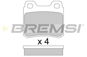Bremsi BP2418 - PASTTILLA DE  FRENO | BRAKE PADS