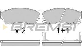 Bremsi BP2420 - PASTTILLA DE  FRENO | BRAKE PADS