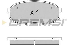 Bremsi BP2421 - PASTIGLIE FRENO | BRAKE PADS
