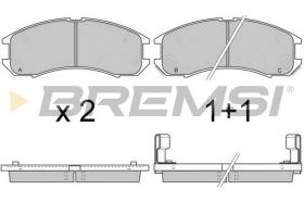 Bremsi BP2423 - PASTTILLA DE  FRENO | BRAKE PADS