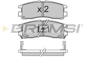 Bremsi BP2428 - PASTTILLA DE  FRENO | BRAKE PADS