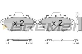 Bremsi BP2430 - PASTTILLA DE  FRENO | BRAKE PADS