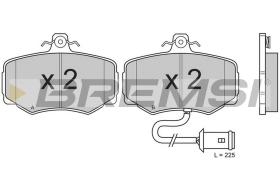 Bremsi BP2433 - PASTTILLA DE  FRENO | BRAKE PADS