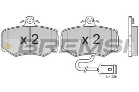 Bremsi BP2433 - PASTIGLIE FRENO | BRAKE PADS