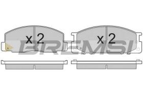 Bremsi BP2435 - PASTTILLA DE  FRENO | BRAKE PADS
