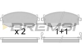 Bremsi BP2439 - PASTIGLIE FRENO | BRAKE PADS