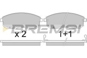 Bremsi BP2443 - BRAKE PADS