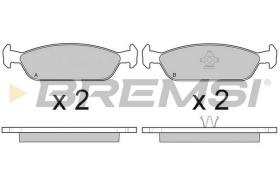 Bremsi BP2444 - PASTILLA DE FRENO | BRAKE PADS