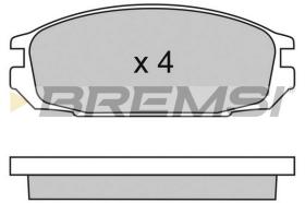 Bremsi BP2445 - PASTTILLA DE  FRENO | BRAKE PADS